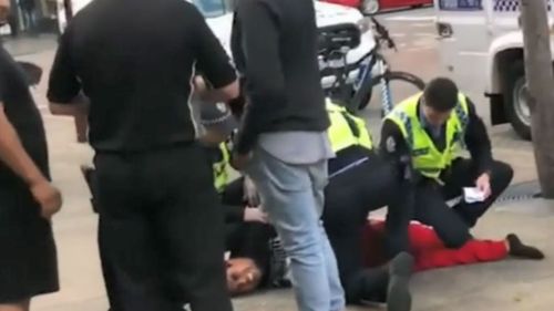 Perth police pursuit ends in citizen's arrest