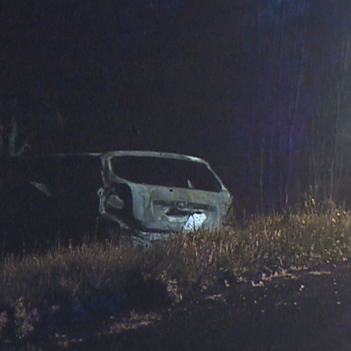 3 hurt when vehicle crashes into tree in Wellington