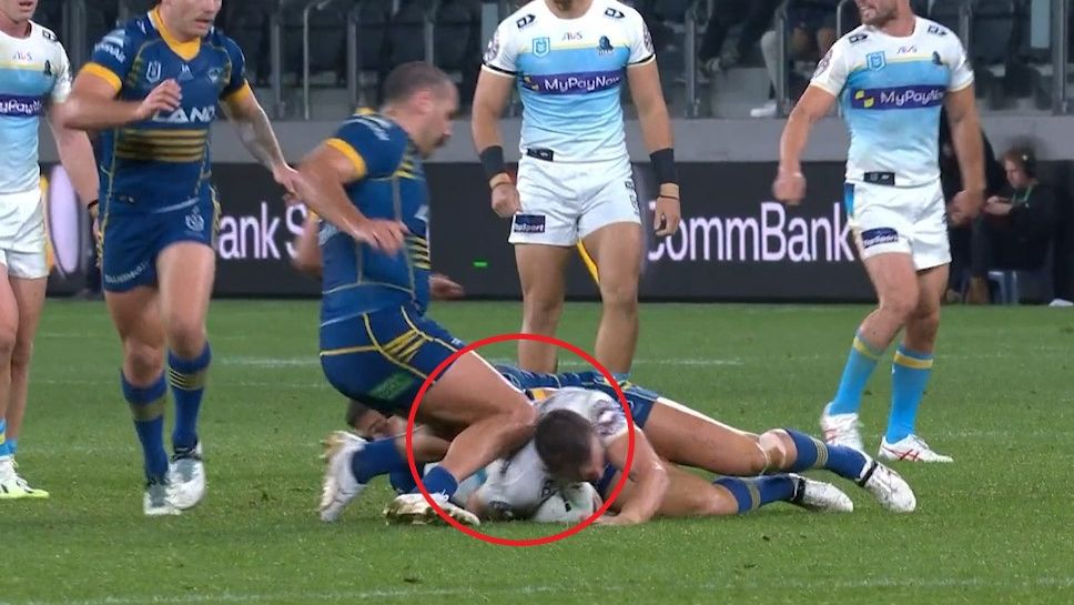 Eels prop Reagan Campbell-Gillard hit with monster ban for 'ugly' incident