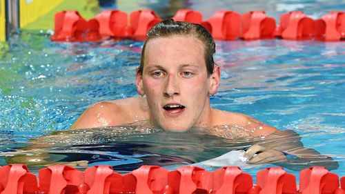 Mack  Horton, an Aussie medal prospect for the 2018 Commonwealth Games