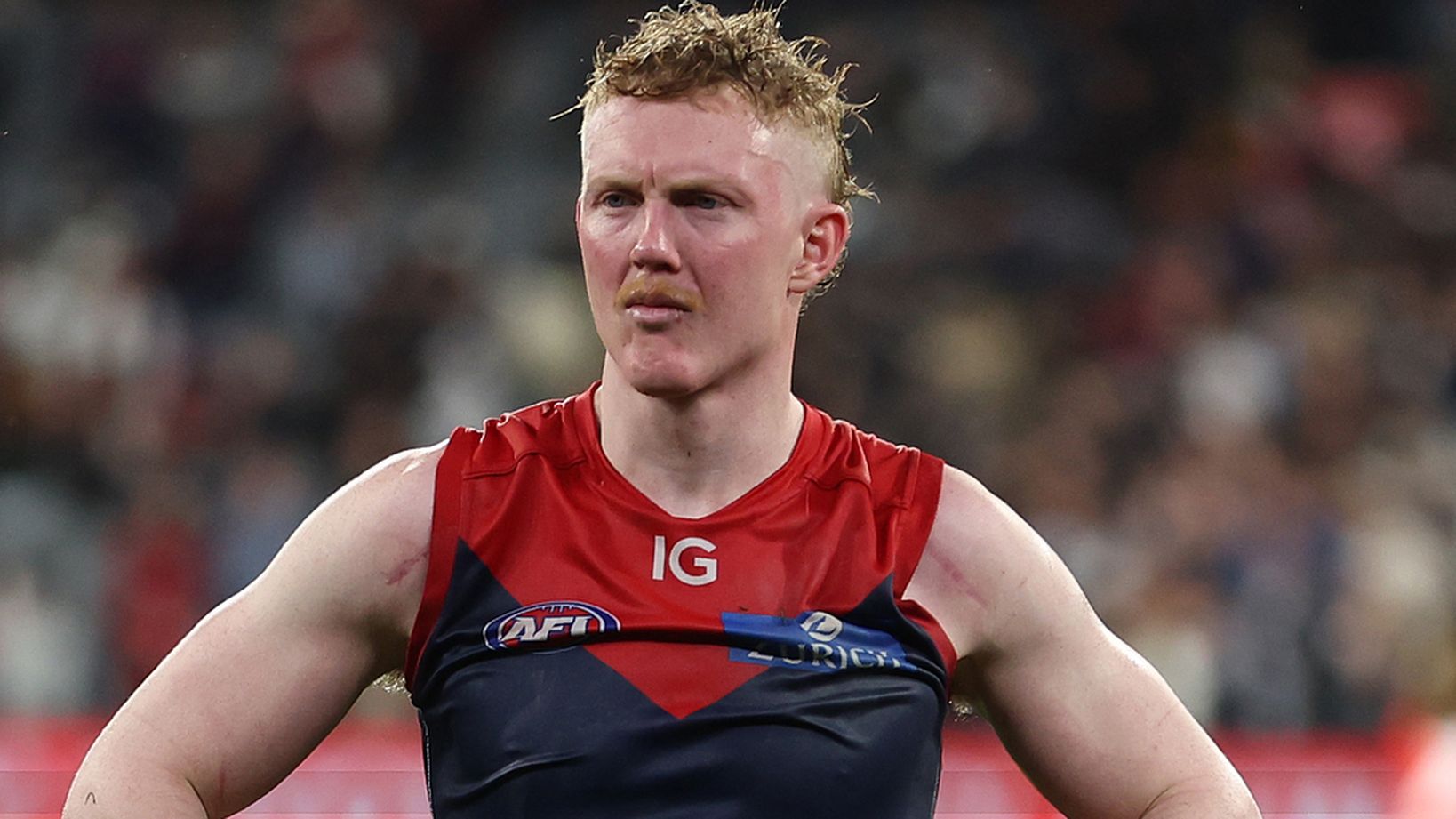 Melbourne star Clayton Oliver's 'attitude' in question as rivals weigh up stunning trade coup