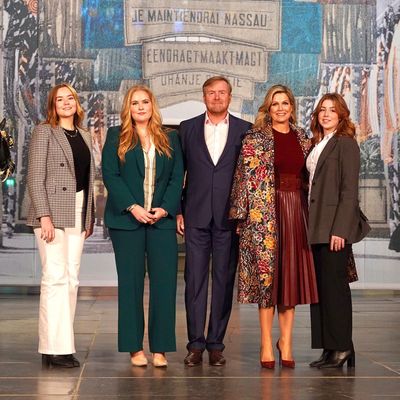 The Dutch royal family attend a photocall, November 2022