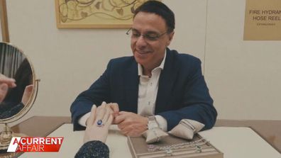 Celeb jeweller Michel Germani.