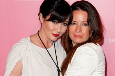 Holly Marie Combs and Shannen Doherty