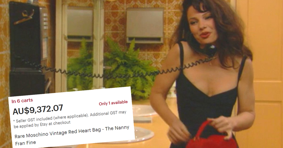 Moschino Heart Bag From the Nanny 