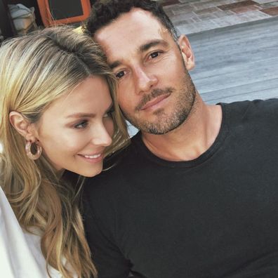 Jennifer Hawkins and Jake Wall