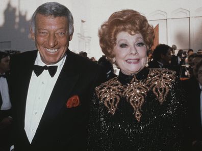 Lucille Ball with second husband Gary Morton.