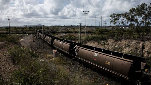 Protesters have blocked train lines in the Hunter/Newcastle region and police are cracking down.