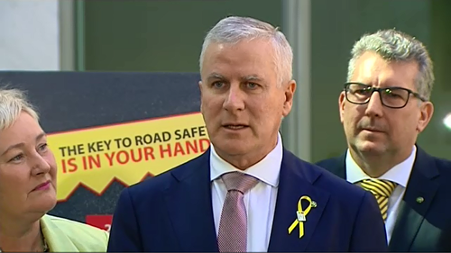 Deputy Prime Minister Michael McCormack has urged Australian motorists to strive to keep Good Friday 'fatality-free' on the nation's roads. Picture: 9NEWS.