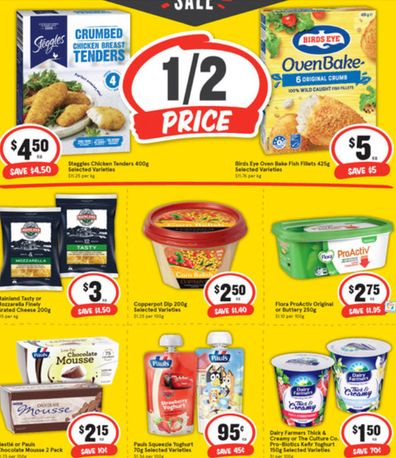 This week's specials at IGA cover all the food groups.