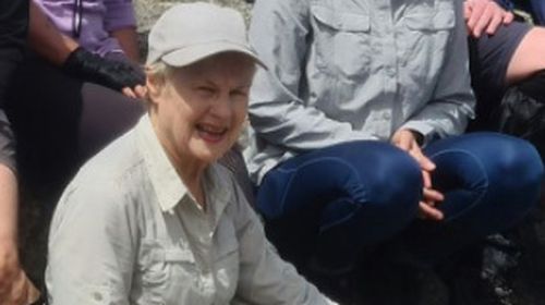 Police are searching a rubbish tip for the remains of retired teacher Lesley Trotter, from Brisbane.