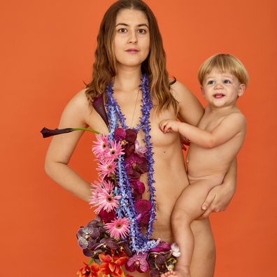 The images featured a number of mums who wanted to celebrate their post-partum bodies. 