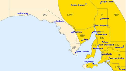 South Australians told to prepare for wild winds and heavy rain