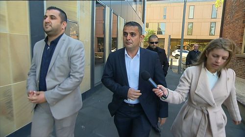 Sarmad Nisan has won an appeal after a judge agreed his truck's brakes were faulty. (9NEWS)