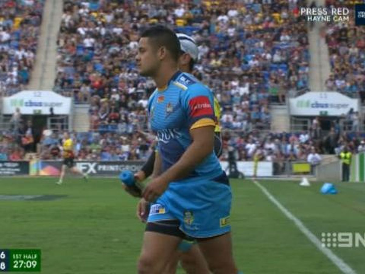 Jarryd Hayne makes NRL return with Gold Coast Titans following NFL