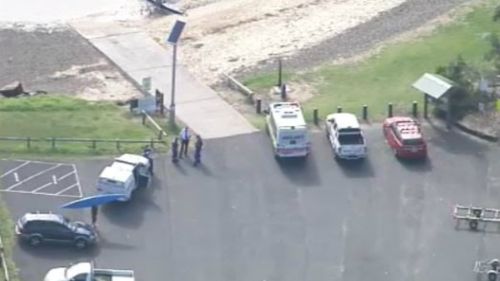 Emergency services managed to locate the woman but were unable to save her. (9NEWS)