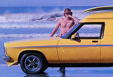 What type of car is the Holden Sandman in the cropped image above?