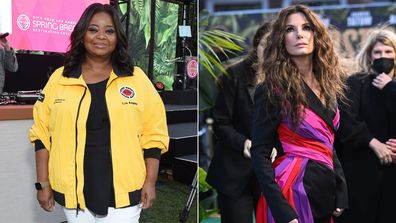 Octavia Spencer and Sandra Bullock