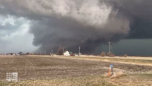 Midwest USA tornado