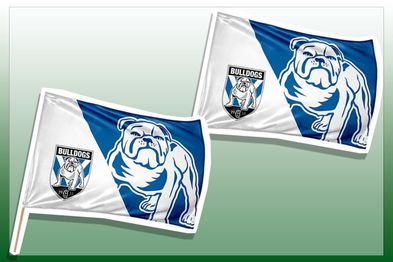 9PR: Canterbury Bulldogs NRL Flag Banner