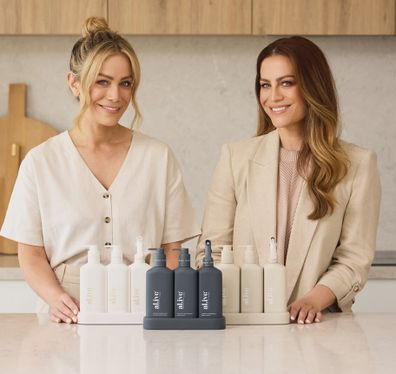 The Block's Alisa and Lysandra al.live home and body 
