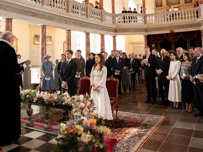 The confirmation of Denmark's Prince Vincent and Princess Josephine at Fredensborg Palace on Saturday April 18, 2026.