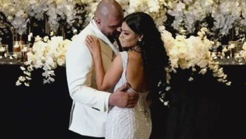A man has faced a North Queensland court today charged over a golf buggy crash that killed his new wife while the pair were honeymooning in Hamilton Island. Robbie Awad is fighting one charge of driving without due care and attention causing death. He has pleaded guilty to charges of using a mobile phone while driving and failing to ensure he and his wife, Marina Hanna, were wearing seatbelts when the golf buggy they were travelling in tipped.