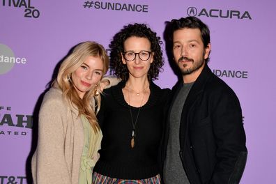 Sienna Miller, director Tara Miele, Diego Luna, 2020 Sundance Film Festival, Wander Darkly, January 25, 2020 in Park City, Utah