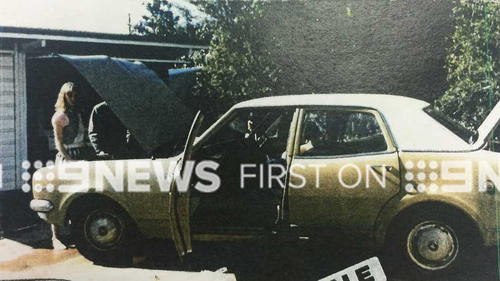 Police are searching for the person who bought this brown and white HK Holden Sedan in 1990. (Image: Supplied)