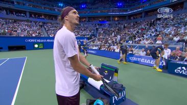 Zverev blows up over 'missing' racquet
