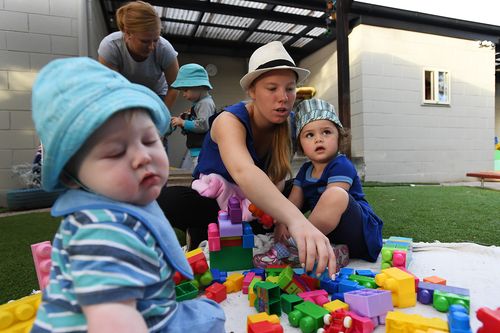 Parents with children under five years old are urged to keep them at home on Tuesday due to the strike. (AAP)