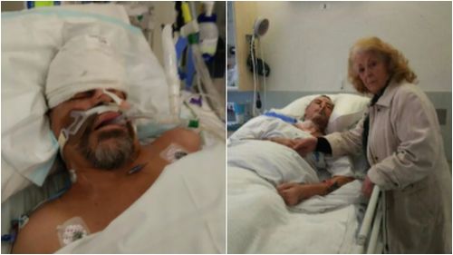 Mr Layton now lives in 24/7 care following the brutal assault. (9NEWS)