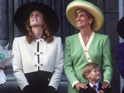 Sarah, Duchess of York and Diana, Princess of Wales