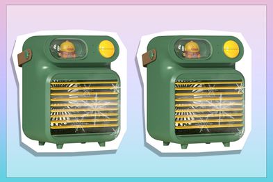 9PR: Beauty Nymph Portable Air Conditioner Fan Personal Mini Evaporative Air Cooler Desk Humidifier Misting Fan
