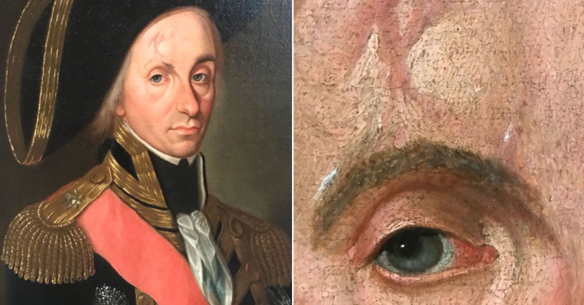 Art Restorers Uncover Hidden Scars Painted Over In A Dodgy Touch Up Nine Com Au