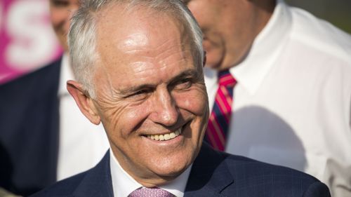 Malcolm Turnbull speaks in Brisbane today. (AAP)