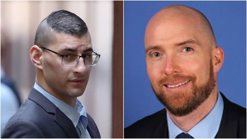 Joseph Esmaili, left, has been found guilty of killing surgeon Patrick Pritzwald-Stegmann.