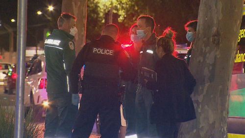 A man has been arrested after a woman was allegedly stabbed in Adelaide's west.