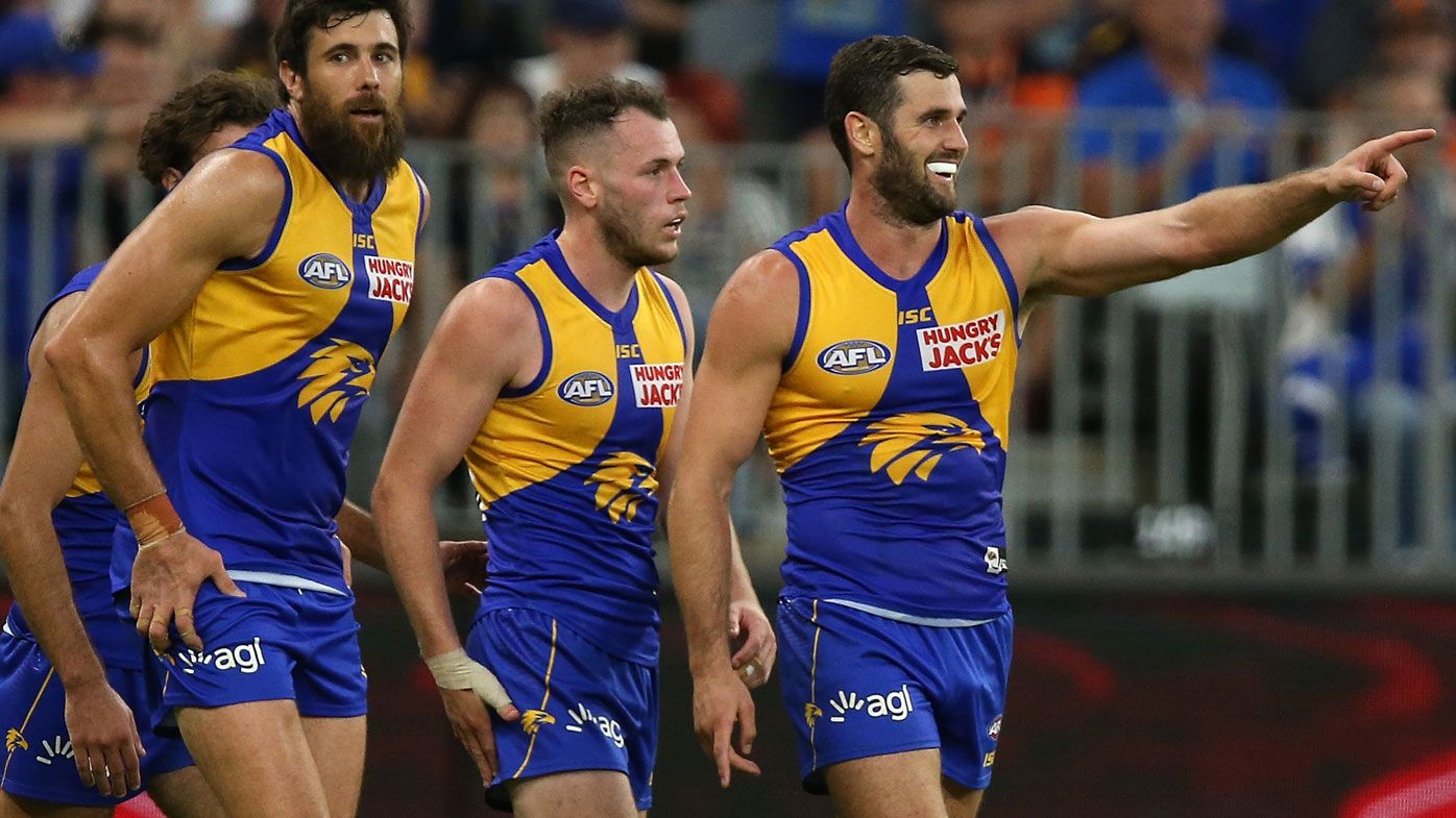 West Coast Eagles down GWS