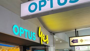 An Optus storefront in Australia.