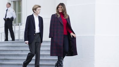 Melania Trump's deeply personal conversation with son Barron