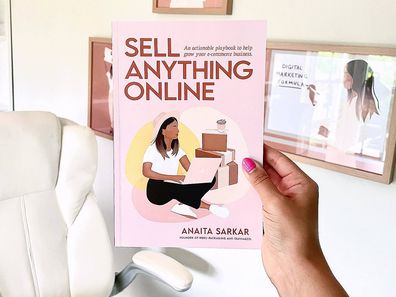 Anaita Sarkar's book 'Sell Anything Online'.