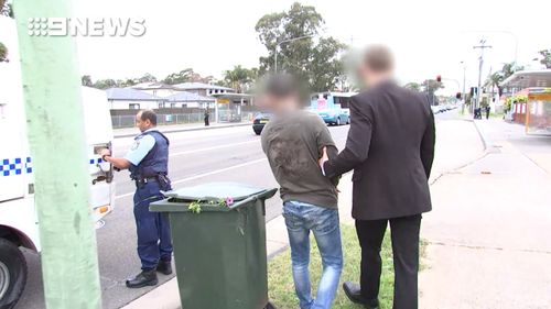 Three men and a woman were arrested at various addresses in Sydney's west and charged over the bust. (9NEWS)
