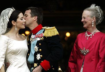 What is the regnal name of the queen of Denmark?