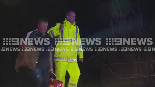 Far North Queensland floods Mackay creek escape rescue