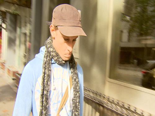 Timothy Ruge represented himself in Melbourne Magistrates Court today. (9NEWS)