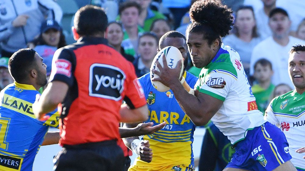 Canberra Raiders stamp out Parramatta Eels' NRL fightback