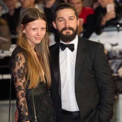 Shia LaBeouf and Mia Goth 