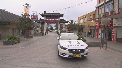 Police patrols Cabramatta 