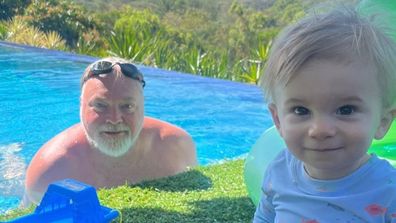 Kyle Sandilands and Son Otto on School Holidays